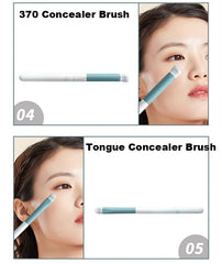 12-Piece Synthetic Makeup Brushes Set – Foundation, Powder & Blending Brushes