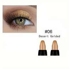 16 Colors Pearlescent Waterproof Glitter Eyeliner | Long-Lasting Eye Makeup