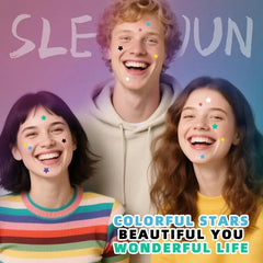 1400PCS Colorful PE Pimple Patches Star Shaped Pimple Cover Sticker Invisible Pimple Cover Removal Pimple Patches