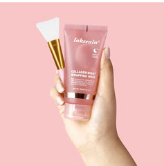 Collagen Wrapping Mask & Brush Set – Hydration, Rejuvenation & Brightening
