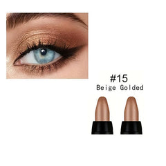 16 Colors Pearlescent Waterproof Glitter Eyeliner | Long-Lasting Eye Makeup