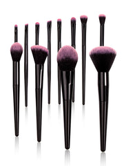19-Piece Professional Makeup Brush & Beauty Tool Set with Storage Bucket