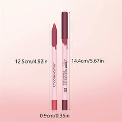 Compact 12-Colors Matte Lip Liner for Makeup Lovers