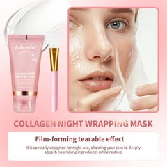 hydrating collagen mask for skin elasticity and glow