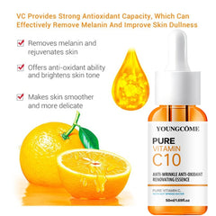 hydrating vitamin c face serum for even skin tone