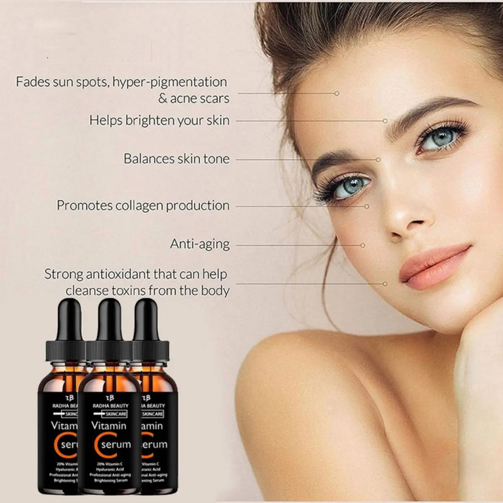 hydrating vitamin c face serum for radiant skin