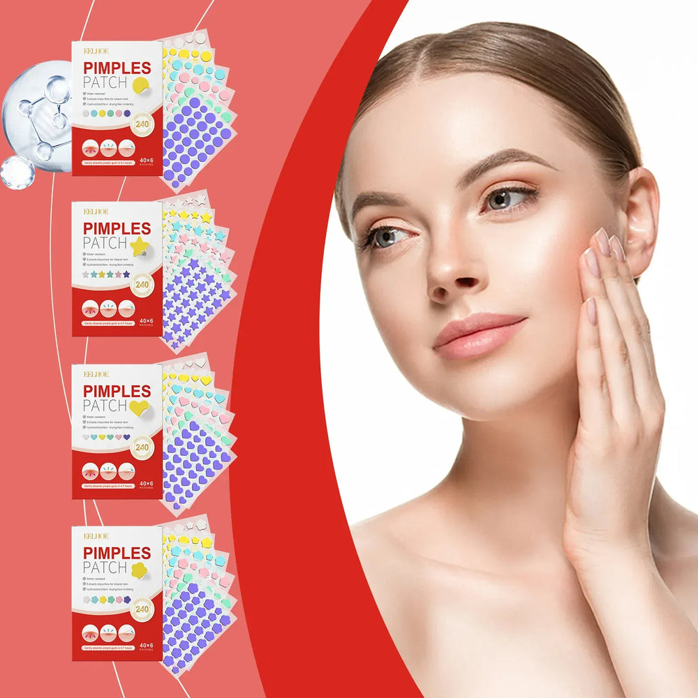 shaped acne patches moisturizing blemish covers