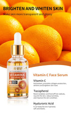 vitamin c hydrating facial serum non greasy formula