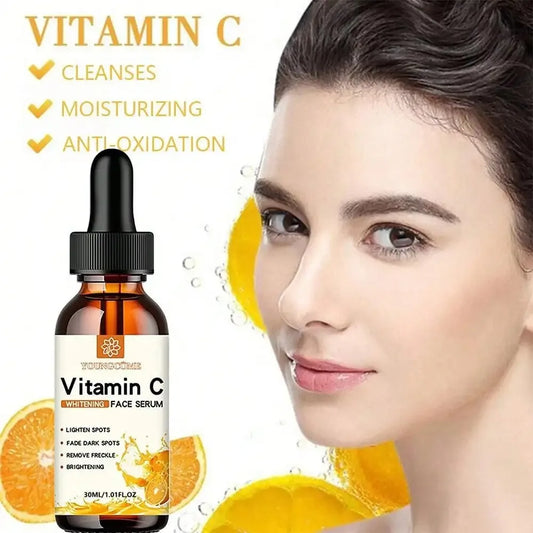 vitamin c serum with hyaluronic acid brightening facial essence