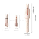 Automatic ionic hair curler using at home