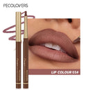 Matte 6 Colors Lip Liner Pencil – Nude & Brown Long-Lasting Lip Contour