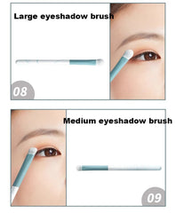 12-Piece Synthetic Makeup Brushes Set – Foundation, Powder & Blending Brushes