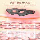 Red Light Silicone Eye Mask 7 Colors LED Photon Flexible Eyes Mask Relieves Eye Fatigue Anti-Wrinkle Dark Circles Wireless Use