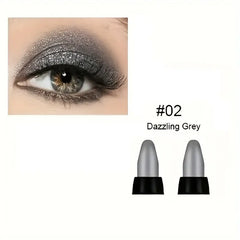 16 Colors Pearlescent Waterproof Glitter Eyeliner | Long-Lasting Eye Makeup
