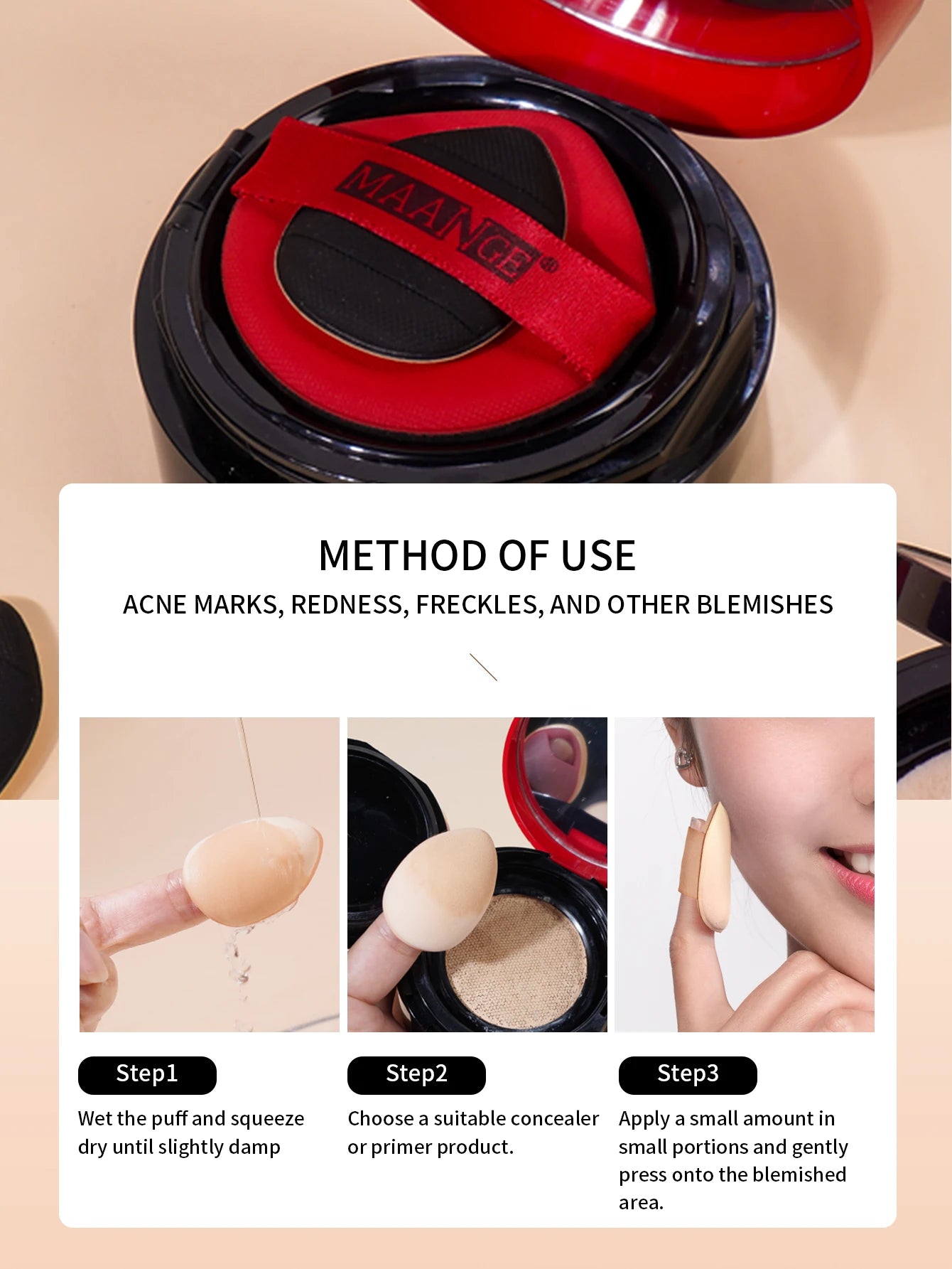 29-Piece Professional Makeup Brush & Beauty Tool Kit with Sponges & Puffs