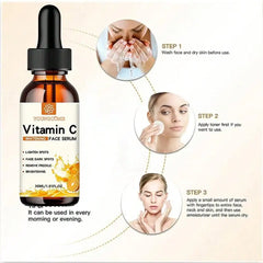Vitamin C Serum with Hyaluronic Acid – Brightening & Deep Hydration Facial Essence