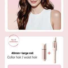 Automatic Ionic Hair Curler 40mm - Large Salon Style Waves