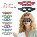 Red Light Silicone Eye Mask 7 Colors LED Photon Flexible Eyes Mask Relieves Eye Fatigue Anti-Wrinkle Dark Circles Wireless Use