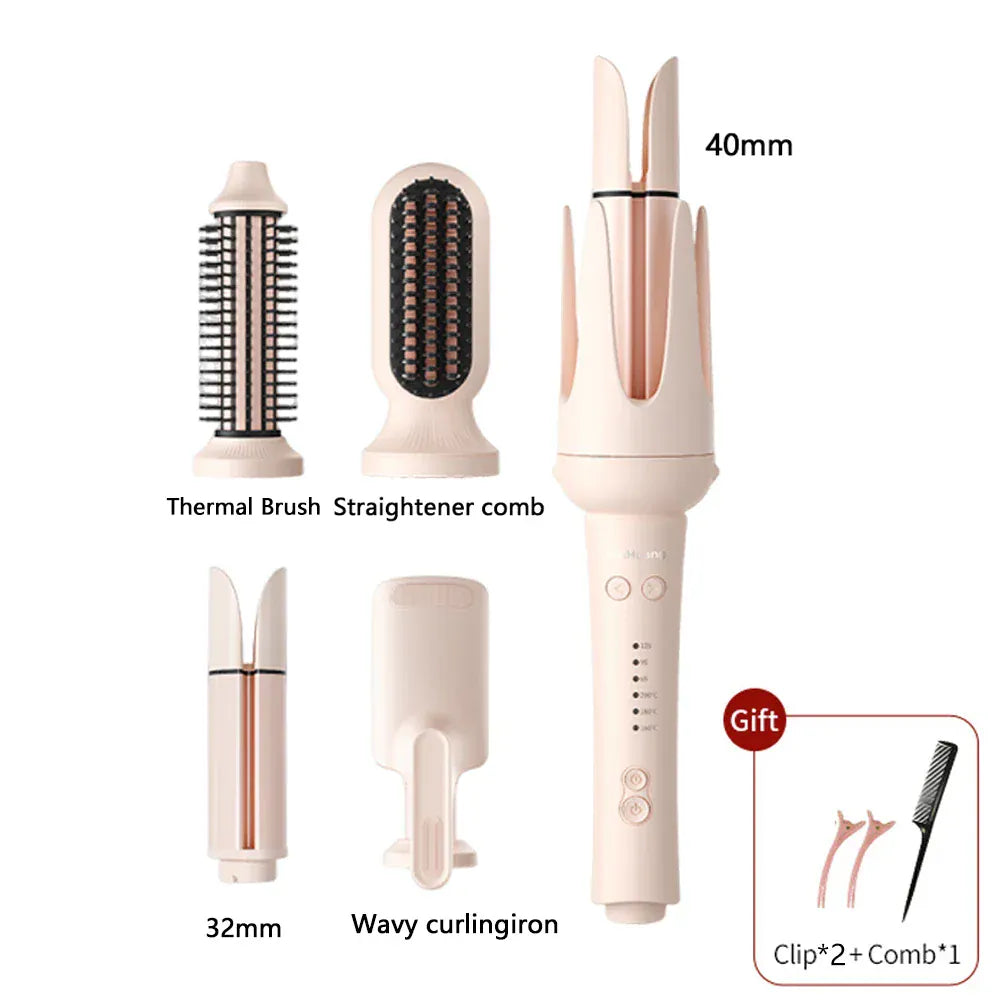 Automatic Ionic Hair Curler 40mm - Large Salon Style Waves