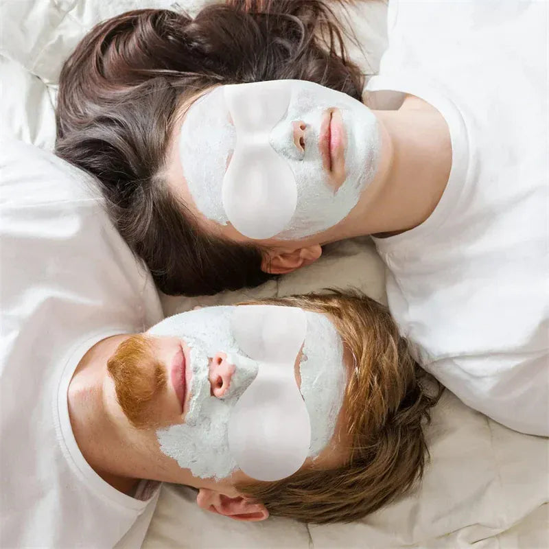 100PCS Disposable Eye Mask Paper – Ultrathin Natural Cotton Eye Care Patches for Spa & Facial Skincare