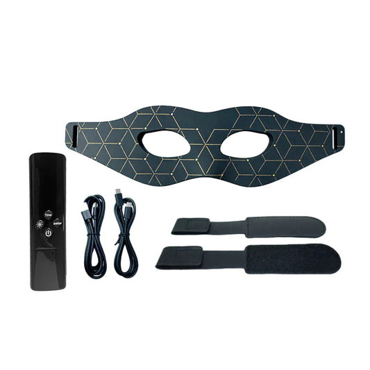 Red Light Silicone Eye Mask with 7-Color LED Photon Therapy