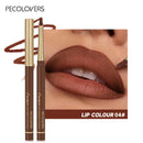 Matte 6 Colors Lip Liner Pencil – Nude & Brown Long-Lasting Lip Contour