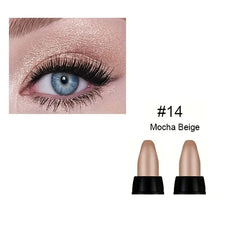 16 Colors Pearlescent Waterproof Glitter Eyeliner | Long-Lasting Eye Makeup