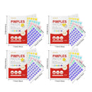 240pcs Shaped Acne Patches – Heart, Star, Flower & Round Invisible Zit Covers
