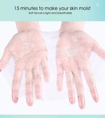 10PCS Hyaluronic Acid Hydrating Facial Mask – Deep Moisturizing & Pore Shrinking Sheet Masks