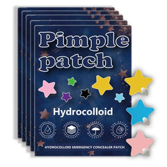 1400PCS Colorful PE Pimple Patches Star Shaped Pimple Cover Sticker Invisible Pimple Cover Removal Pimple Patches