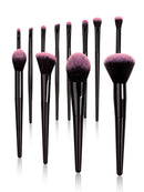 19-Piece Professional Makeup Brush & Beauty Tool Set with Storage Bucket