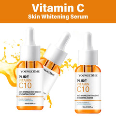 brightening anti aging vitamin c and hyaluronic acid serum