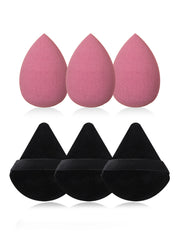 complete makeup brush and sponge set for daily use