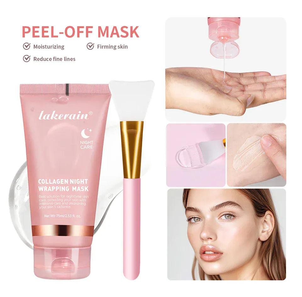 deep moisturizing collagen face mask from Korea
