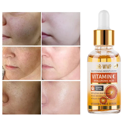 disaar vitamin c serum with hyaluronic acid brightening facial essence