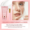 hydrating collagen mask for skin elasticity and glow
