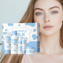 milk glowing skincare set complete facial care