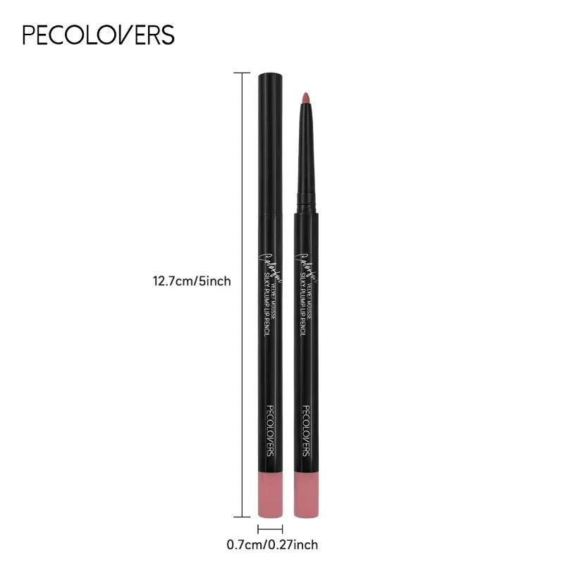 Moisturizing matte lip liner pencil