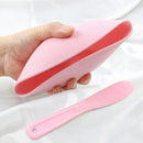 silicone skincare tool set for even face mask application
