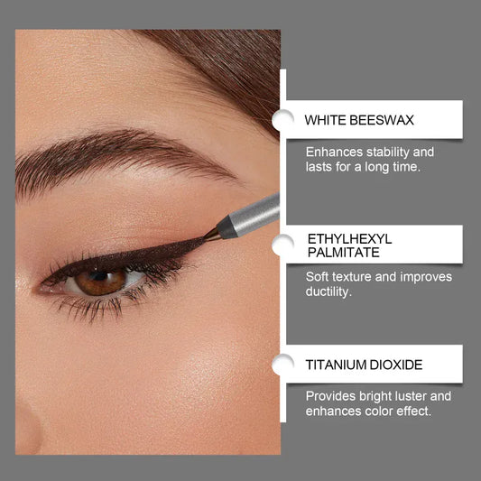 Smudge-Proof Silky Texture Eyeliner Pencil for Eye Makeup