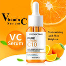 vitamin c facial essence with hyaluronic acid brightening serum
