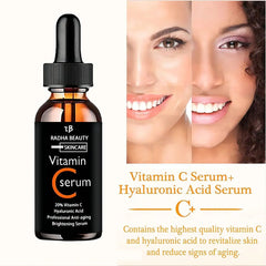 vitamin c serum with hyaluronic acid brightening facial essence