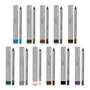 Woman Applying Long-Lasting Eyeliner Pencil on Eyes